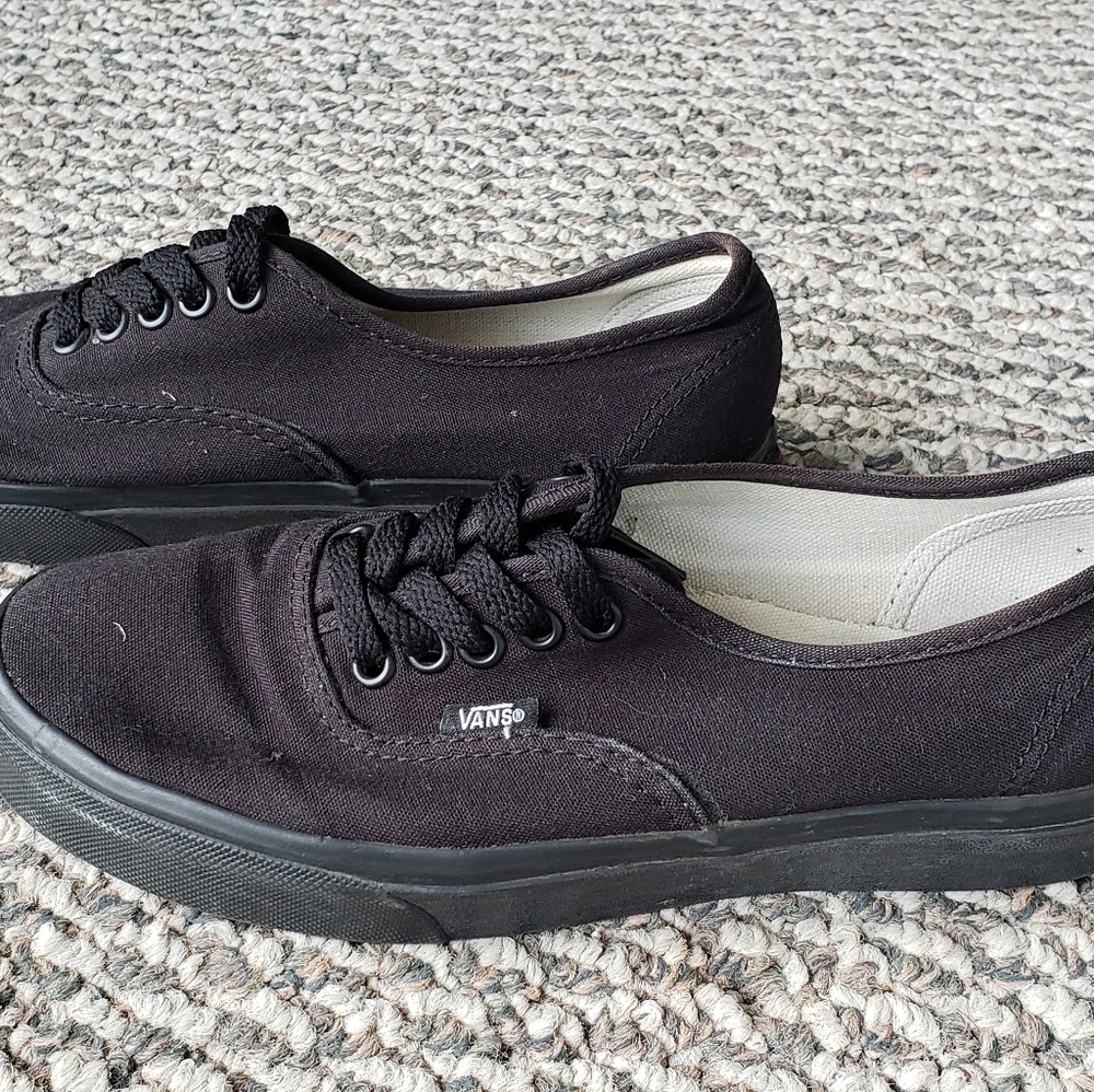Low Top Vans Skate Shoes